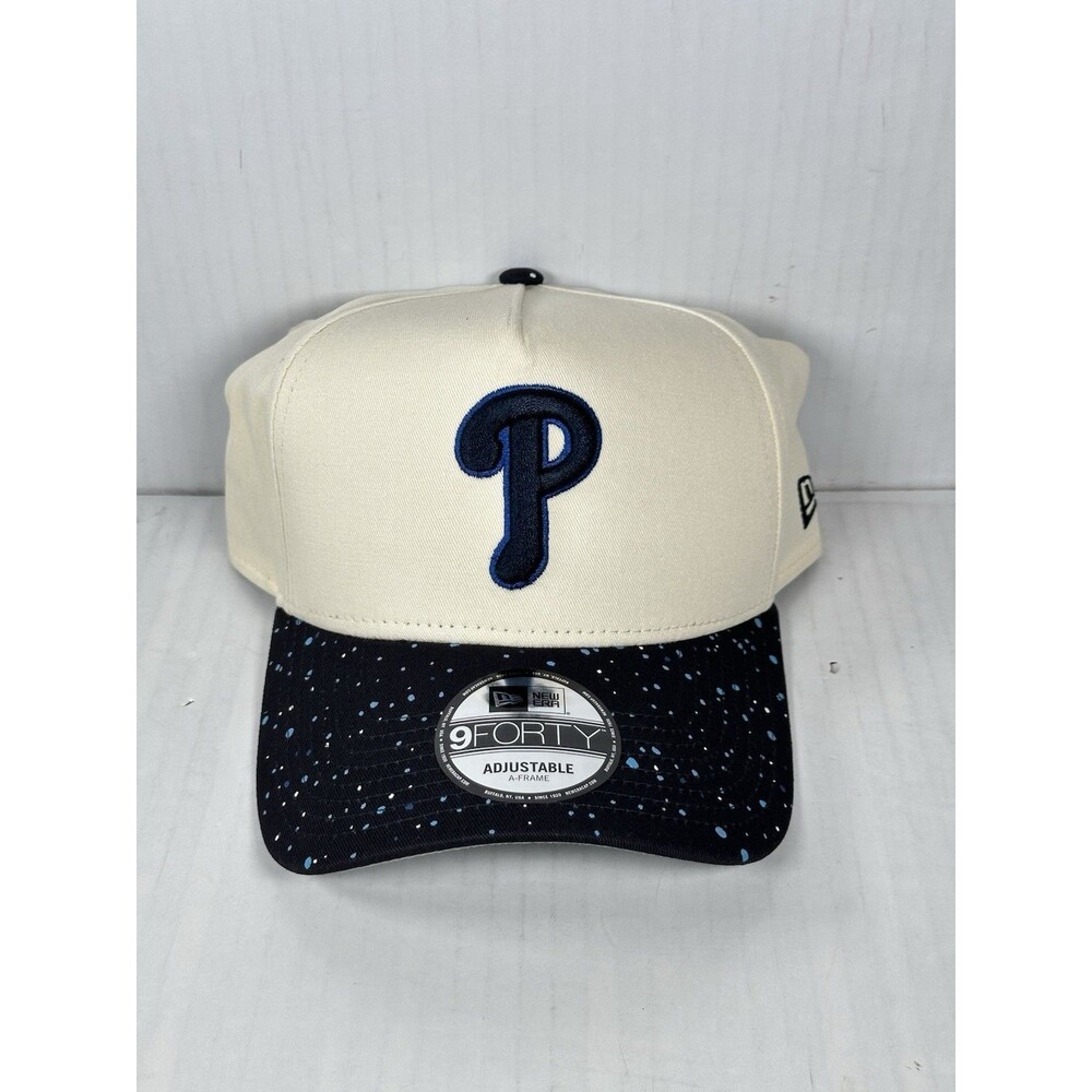 New Era Philadelphia Phillies Speckle 9FORTY A-Frame SnapBack Adjustable Hat Cap